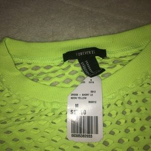 Dress-shirt neon yellow